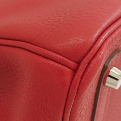 HERMES Birkin 30 SilverHardware Handbag Taurillon Clemence Ladies [Used]
