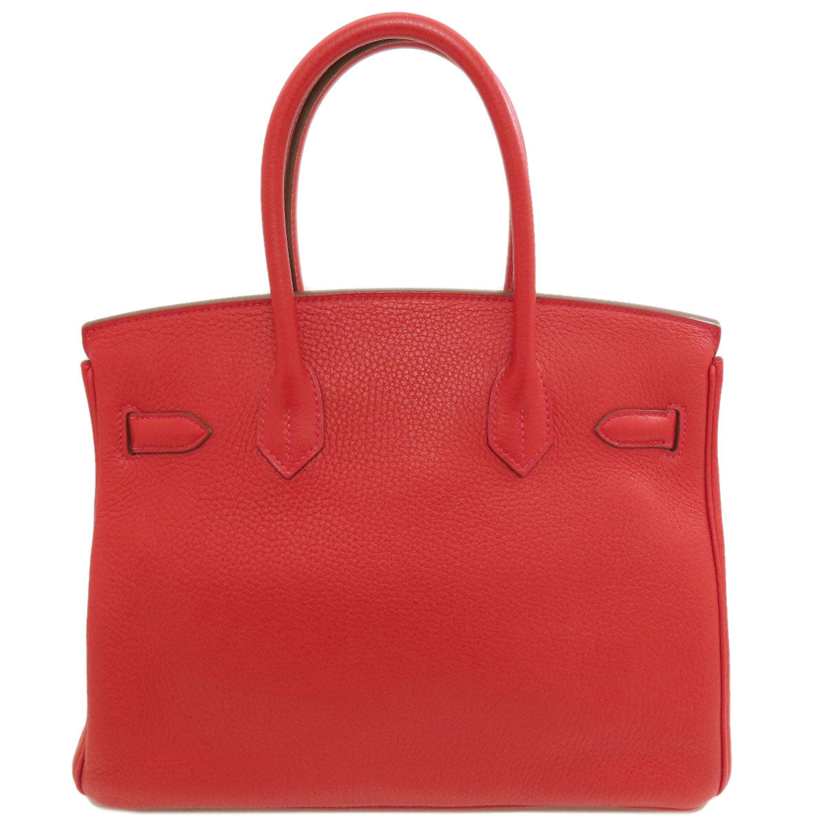 HERMES Birkin 30 SilverHardware Handbag Taurillon Clemence Ladies [Used]