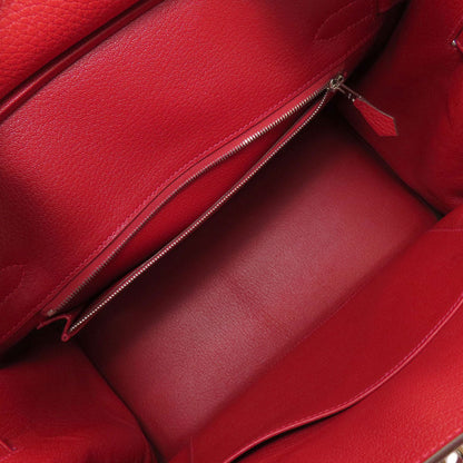 HERMES Birkin 30 SilverHardware Handbag Taurillon Clemence Ladies [Used]