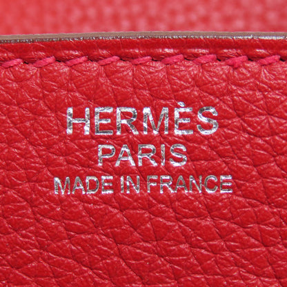 HERMES Birkin 30 SilverHardware Handbag Taurillon Clemence Ladies [Used]