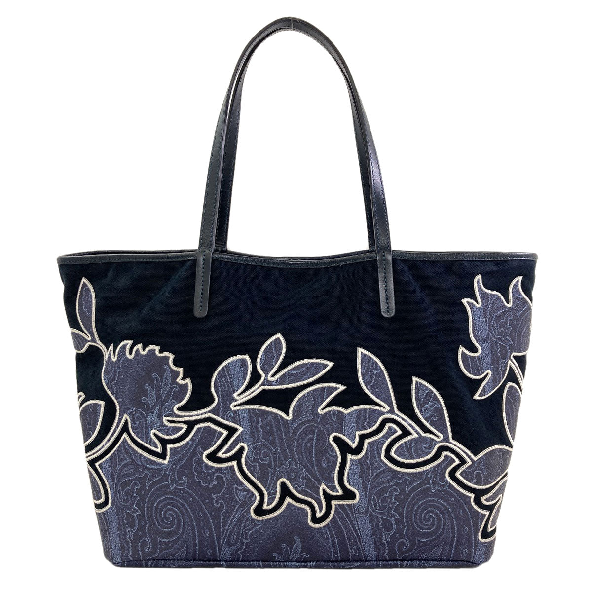 ETRO Paisley pattern Tote Bag PVC Canvas & LeatherLadies [Used]