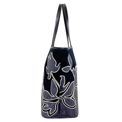 ETRO Paisley pattern Tote Bag PVC Canvas & LeatherLadies [Used]