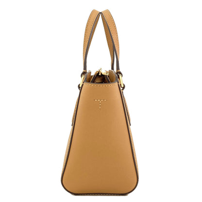 Tory Burch Emerson Mini Top Zip Tote 2WAY Handbag Leather Ladies [Used]
