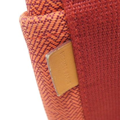 HERMES Saxo MM SilverHardware Handbag Tower ash Ladies [Used]