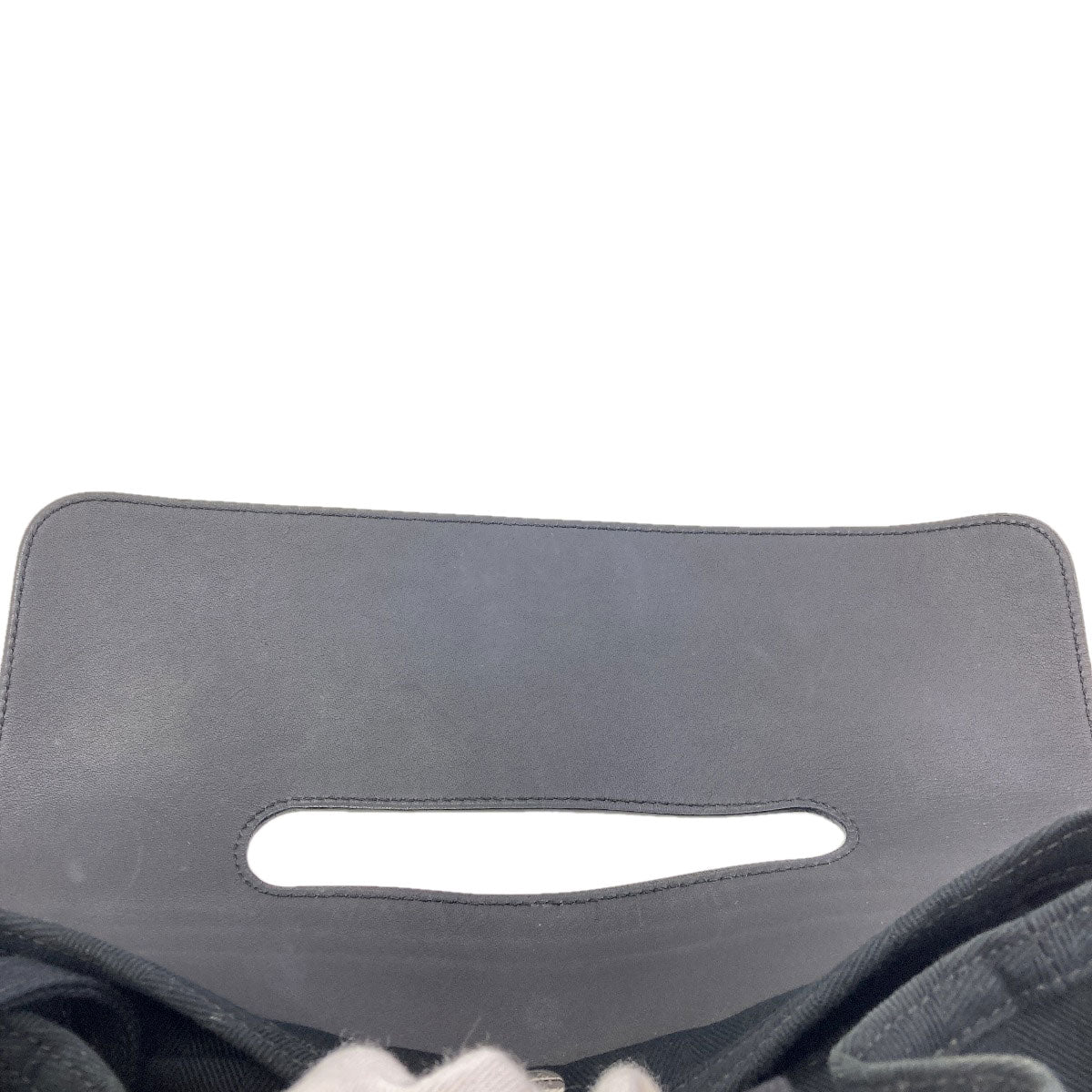 HERMES Valparaiso PM Handbag Canvas Ladies [Used]