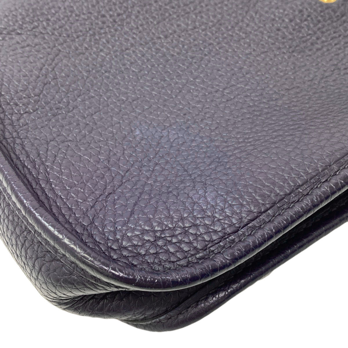HERMES EvelyneTPM GoldHardware Shoulder Bag Taurillon Clemence Ladies [Used]