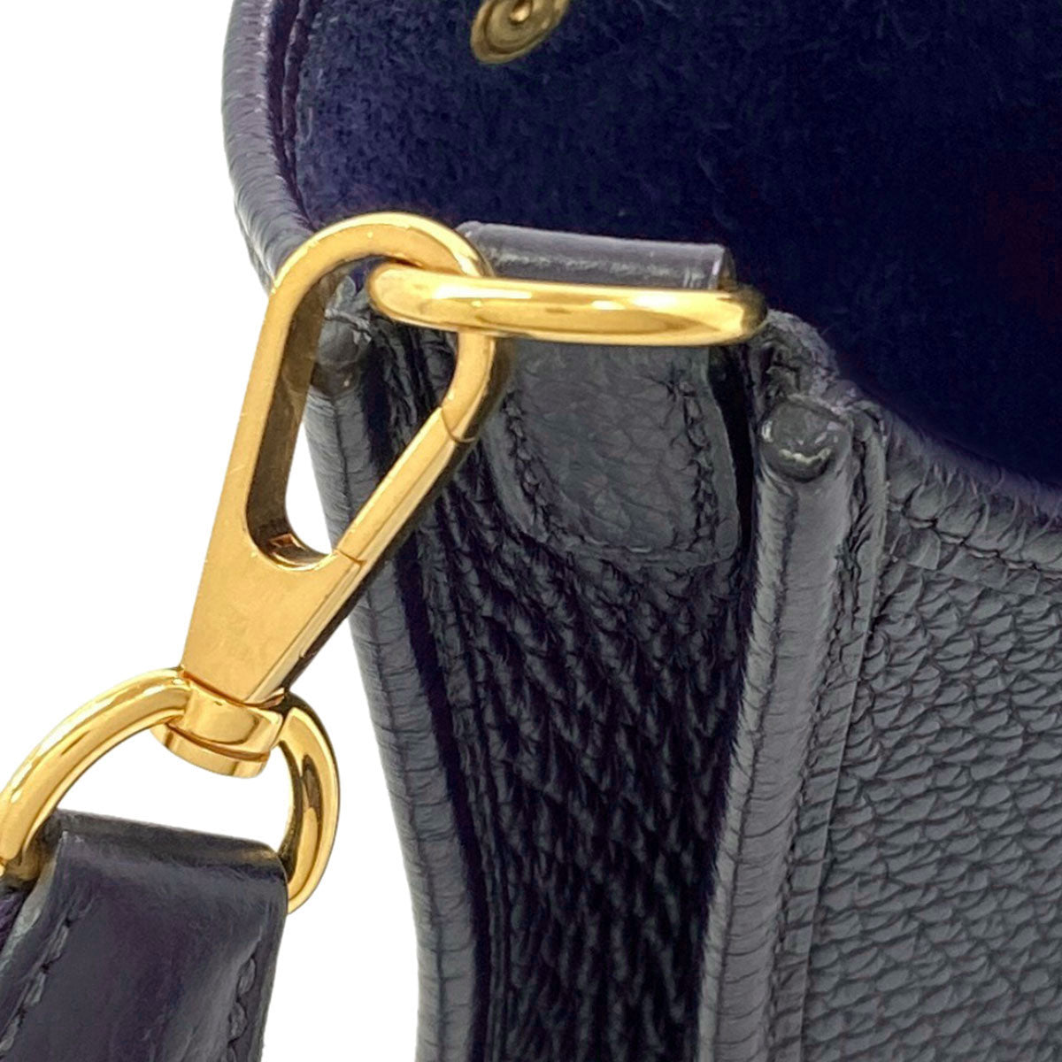 HERMES EvelyneTPM GoldHardware Shoulder Bag Taurillon Clemence Ladies [Used]