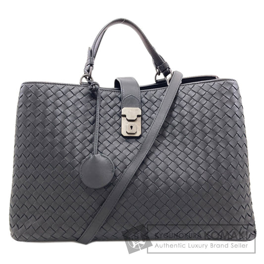 BOTTEGA VENETA Roma Bag Intrecciato 2WAY Tote Bag Calf Ladies [Used]