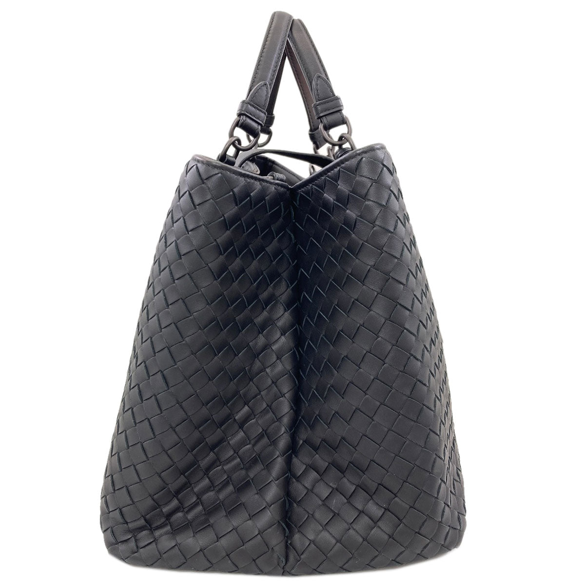 BOTTEGA VENETA Roma Bag Intrecciato 2WAY Tote Bag Calf Ladies [Used]