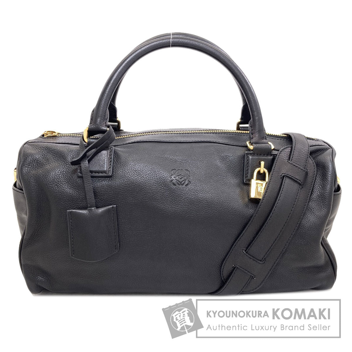 LOEWE Amazona 2WAY Handbag Lambskin Ladies [Used]