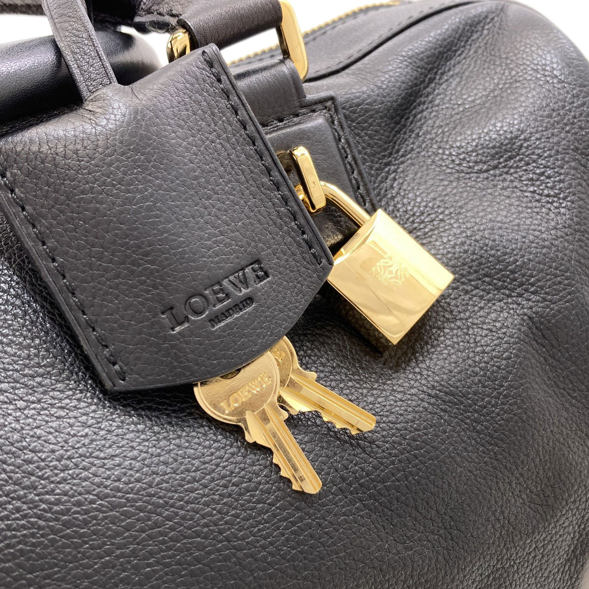 LOEWE Amazona 2WAY Handbag Lambskin Ladies [Used]