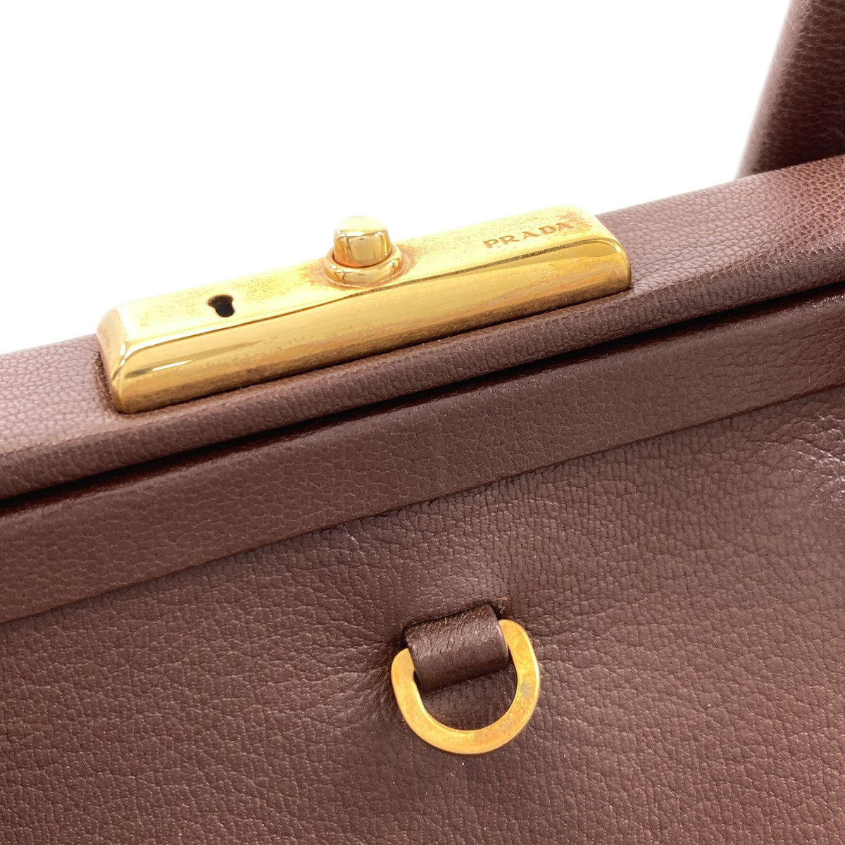 PRADA B11246 Doctor's bag Handbag Calf Ladies [Used]