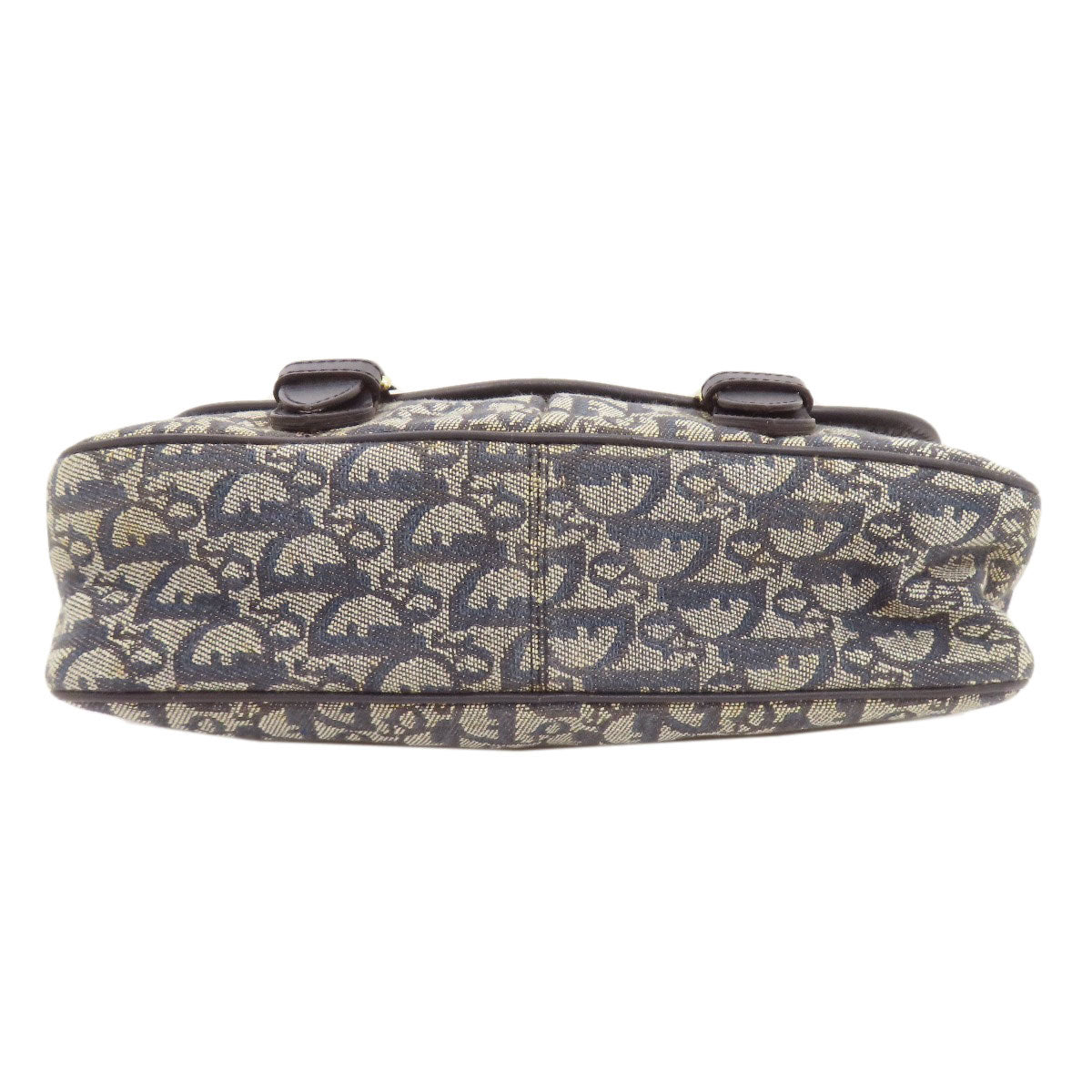 CHRISTIAN DIOR Trotter pattern Shoulder Bag Canvas Ladies [Used]