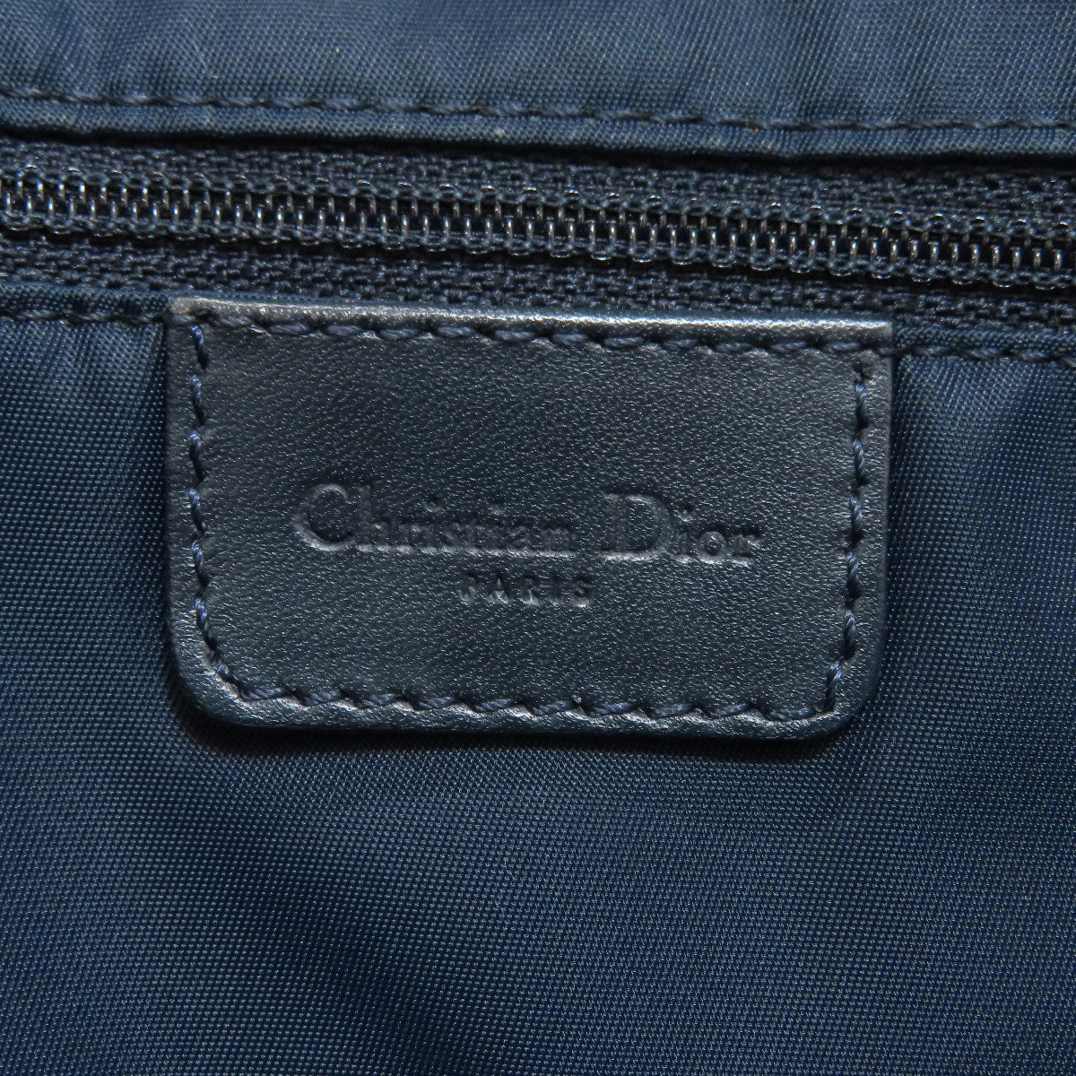 CHRISTIAN DIOR Trotter pattern Shoulder Bag Canvas Ladies [Used]