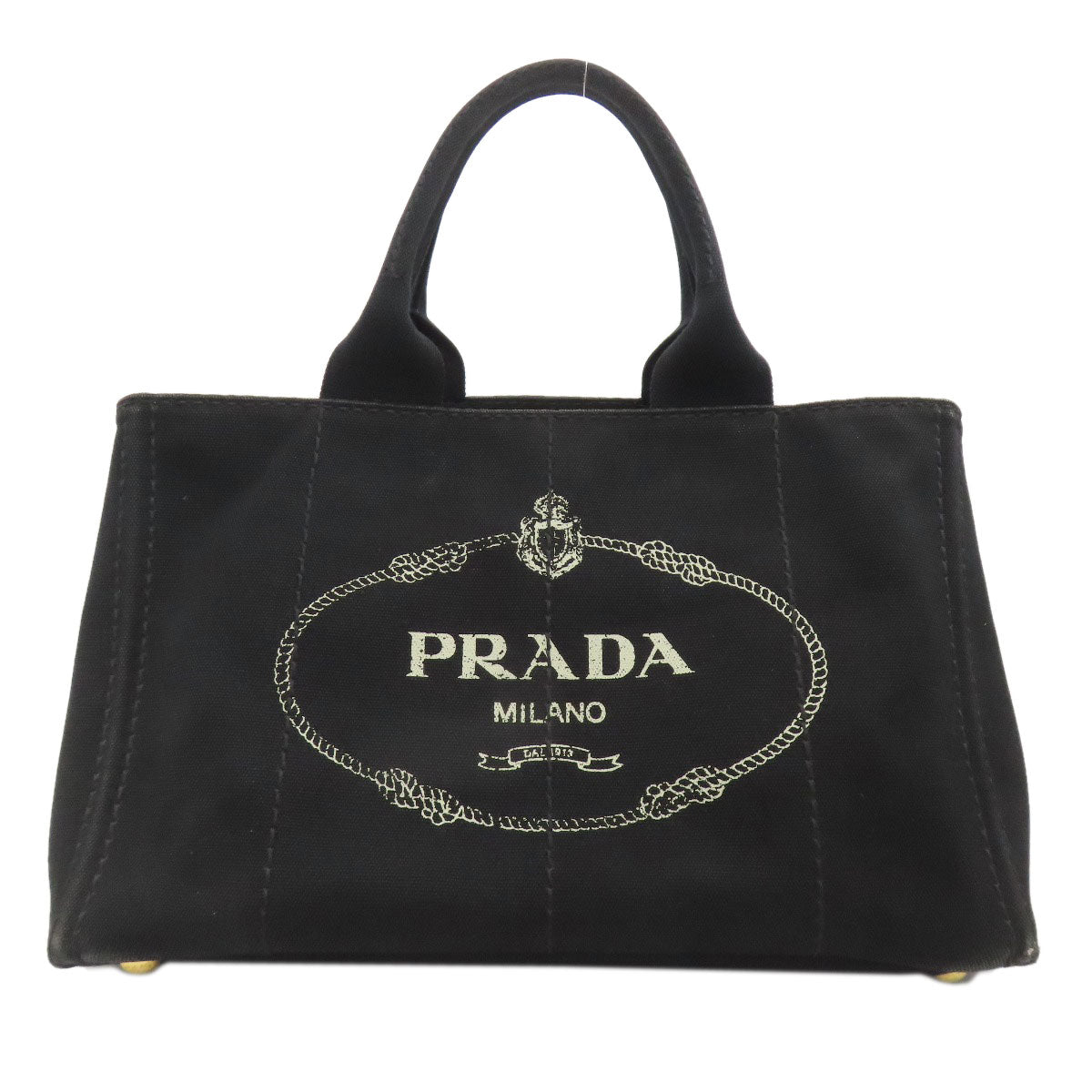 PRADA Canapa Handbag Canvas Ladies [Used]