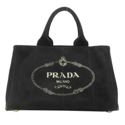 PRADA Canapa Handbag Canvas Ladies [Used]