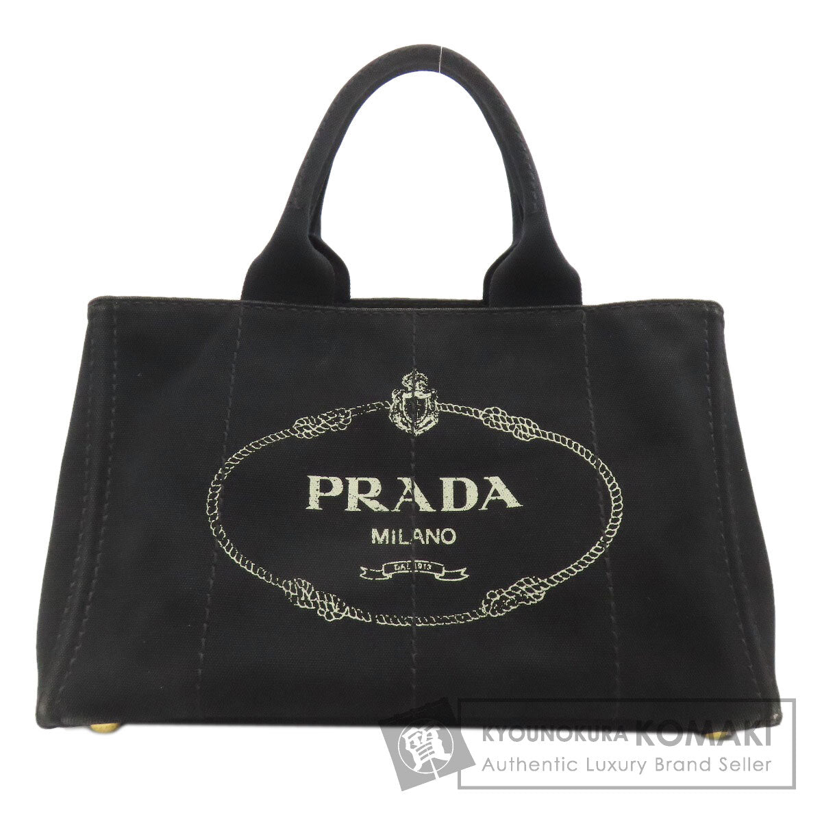 PRADA Canapa Handbag Canvas Ladies [Used]