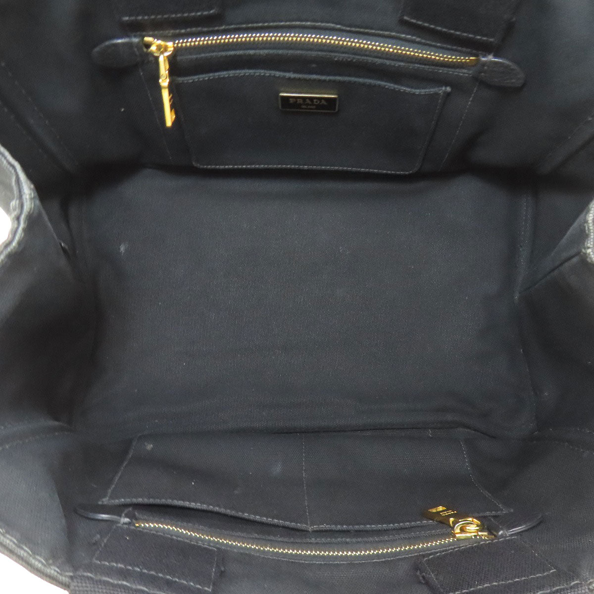 PRADA Canapa Handbag Canvas Ladies [Used]