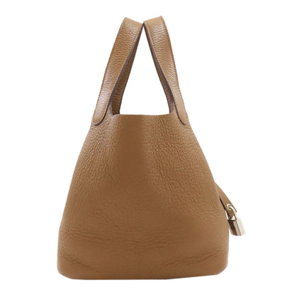 HERMES Picotin Lock PM SilverHardware Handbag Taurillon Clemence Ladies [Used]