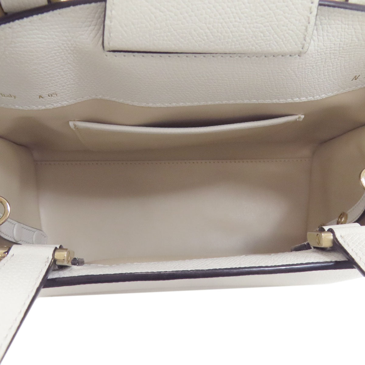 Valextra Triennale 2WAY Handbag Calf Ladies [Used]