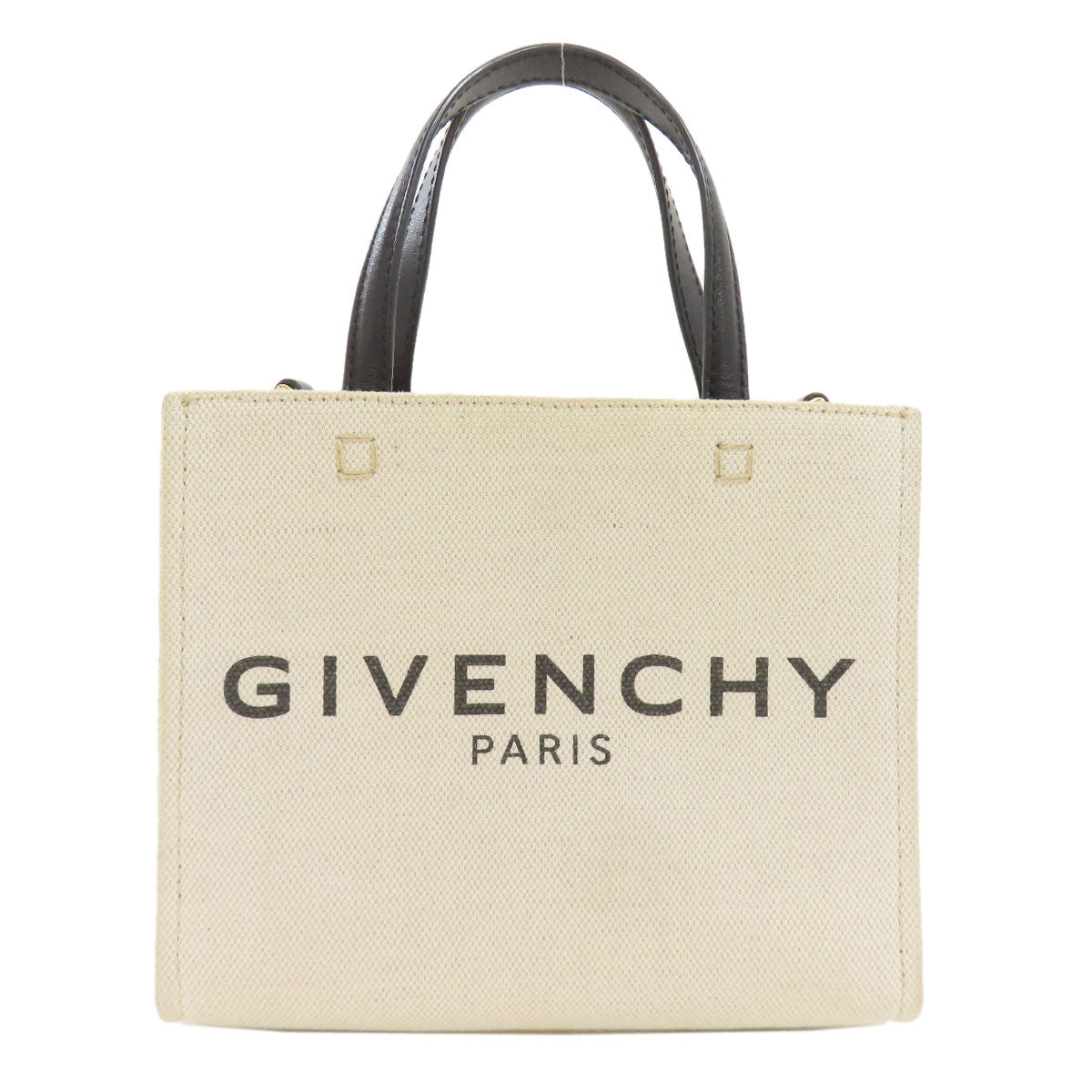 GIVENCHY G Tote Small Handbag Canvas Ladies [Used]