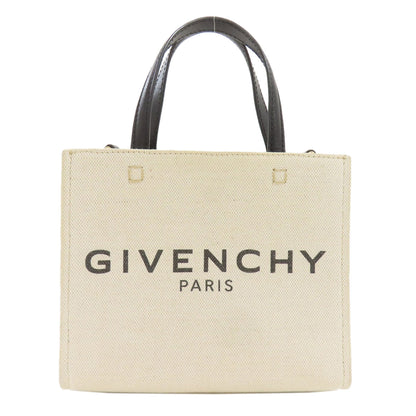 GIVENCHY G Tote Small Handbag Canvas Ladies [Used]