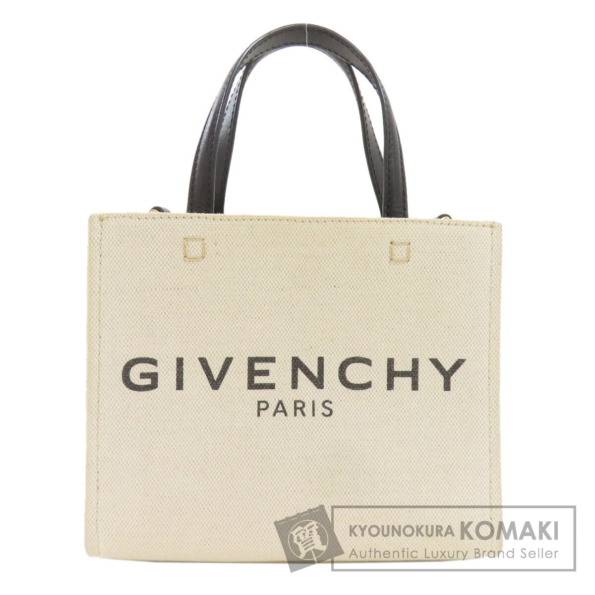 GIVENCHY G Tote Small Handbag Canvas Ladies [Used]