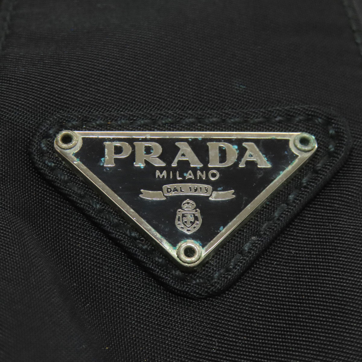 PRADA Logo Hardware Tote Bag Nylon Ladies [Used]