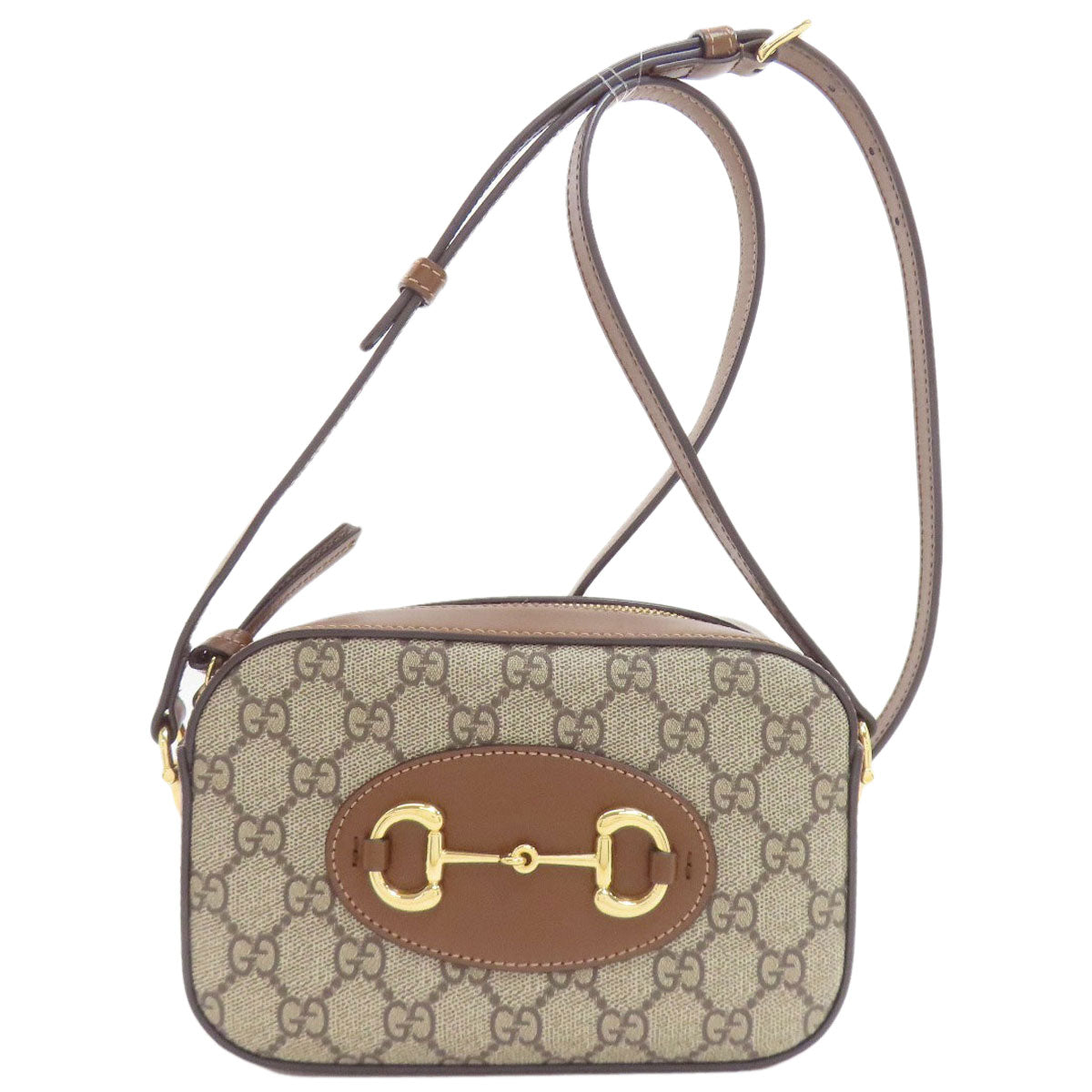 GUCCI 760196 Horsebit Small Camera Bag Shoulder Bag PVC Ladies [Used]