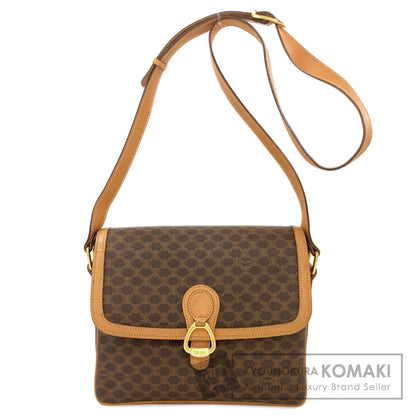CELINE Macadam pattern Shoulder Bag PVC Ladies [Used]