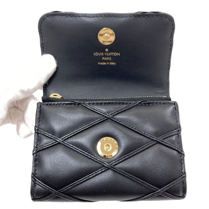 LOUIS VUITTON M83078 Rosalie GO-14 coin purse Leather Ladies [Used]