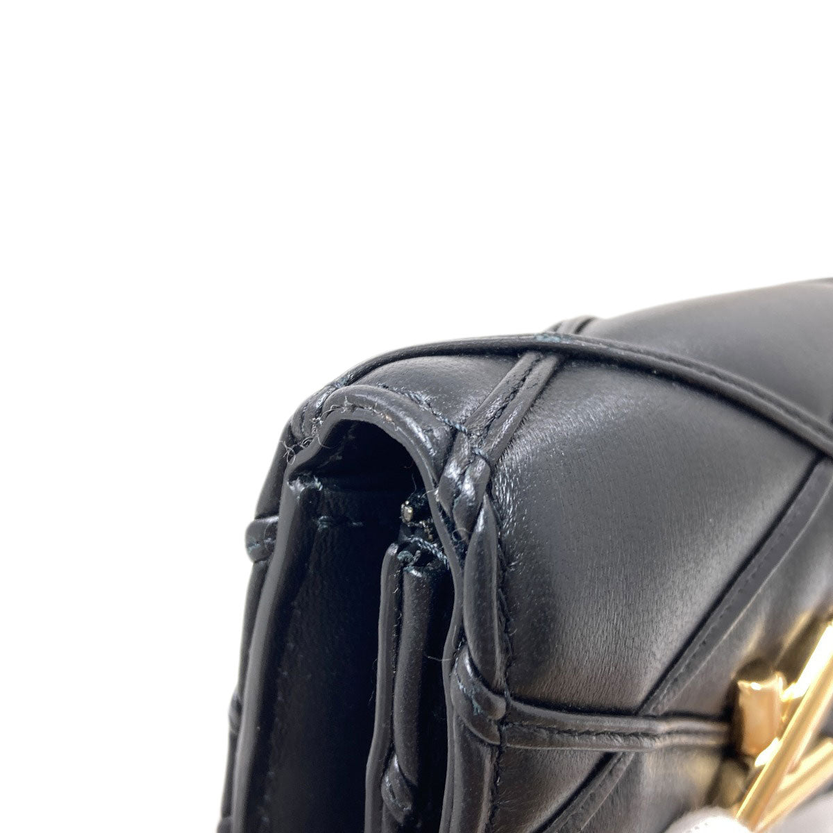 LOUIS VUITTON M83078 Rosalie GO-14 coin purse Leather Ladies [Used]