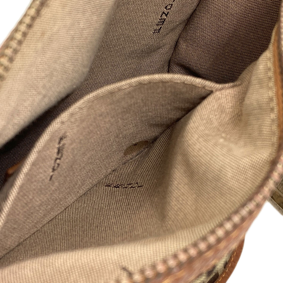 FENDI Long Shoulder Zucca Pattern Shoulder Bag Canvas Ladies [Used]