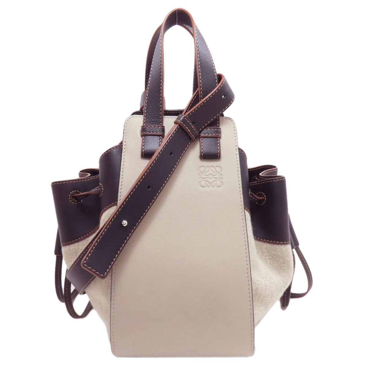 LOEWE Hammock 2WAY Handbag Calf CanvasLadies [Used]