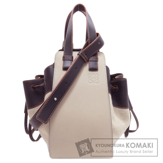 LOEWE Hammock 2WAY Handbag Calf CanvasLadies [Used]
