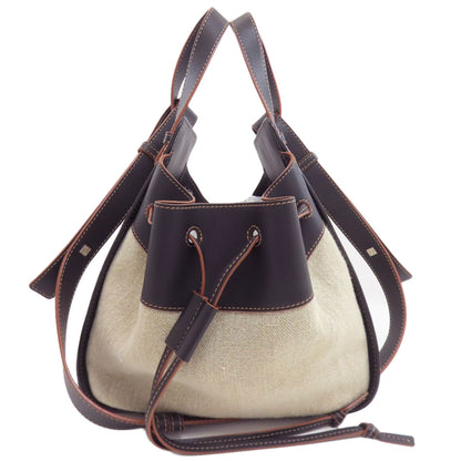 LOEWE Hammock 2WAY Handbag Calf CanvasLadies [Used]