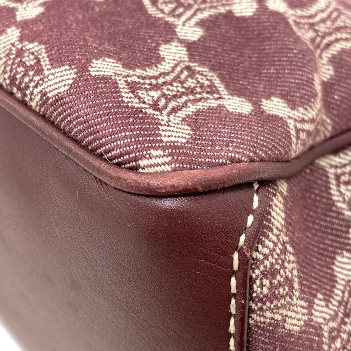 CELINE Boogie bag macadam pattern Handbag Canvas Ladies [Used]