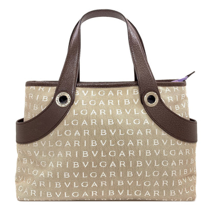 BVLGARI Logo mania Handbag Canvas Ladies [Used]