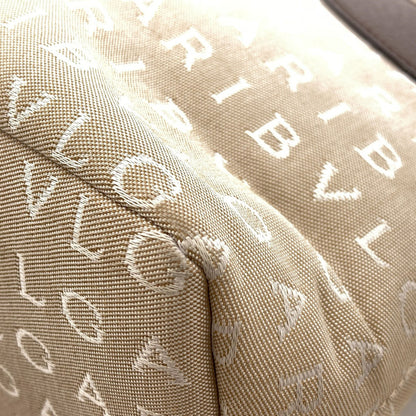 BVLGARI Logo mania Handbag Canvas Ladies [Used]