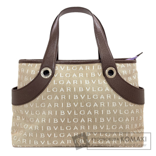BVLGARI Logo mania Handbag Canvas Ladies [Used]