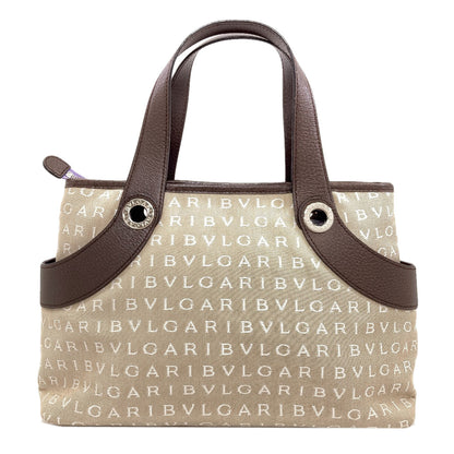 BVLGARI Logo mania Handbag Canvas Ladies [Used]
