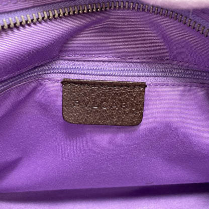 BVLGARI Logo mania Handbag Canvas Ladies [Used]