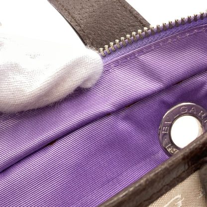 BVLGARI Logo mania Handbag Canvas Ladies [Used]