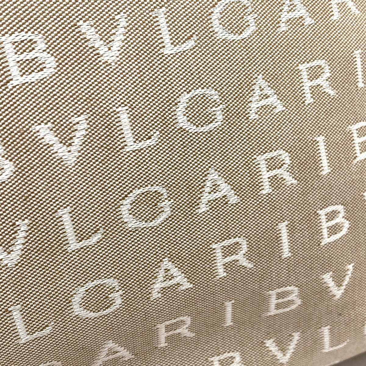 BVLGARI Logo mania Handbag Canvas Ladies [Used]