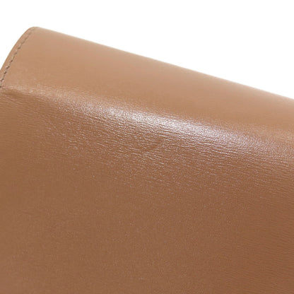 CELINE Small flap wallet Triomphe Tri-fold wallet (with Coin Pocket) Leather Ladies [Used]