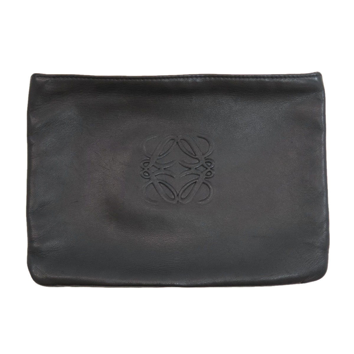 LOEWE anagram Accessory pouch Lambskin Ladies [Used]