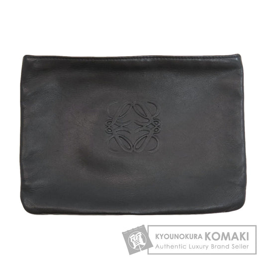 LOEWE anagram Accessory pouch Lambskin Ladies [Used]