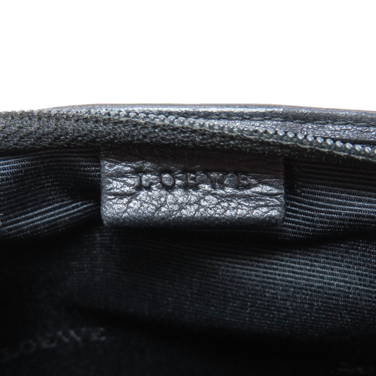 LOEWE anagram Accessory pouch Lambskin Ladies [Used]