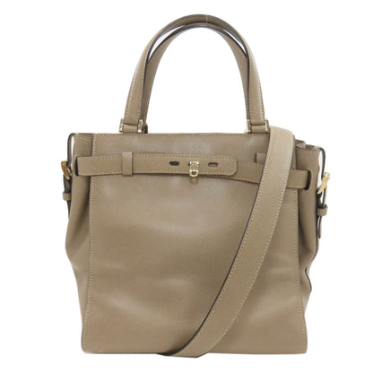 Valextra B-Cube 2WAY Handbag Calf Ladies [Used]