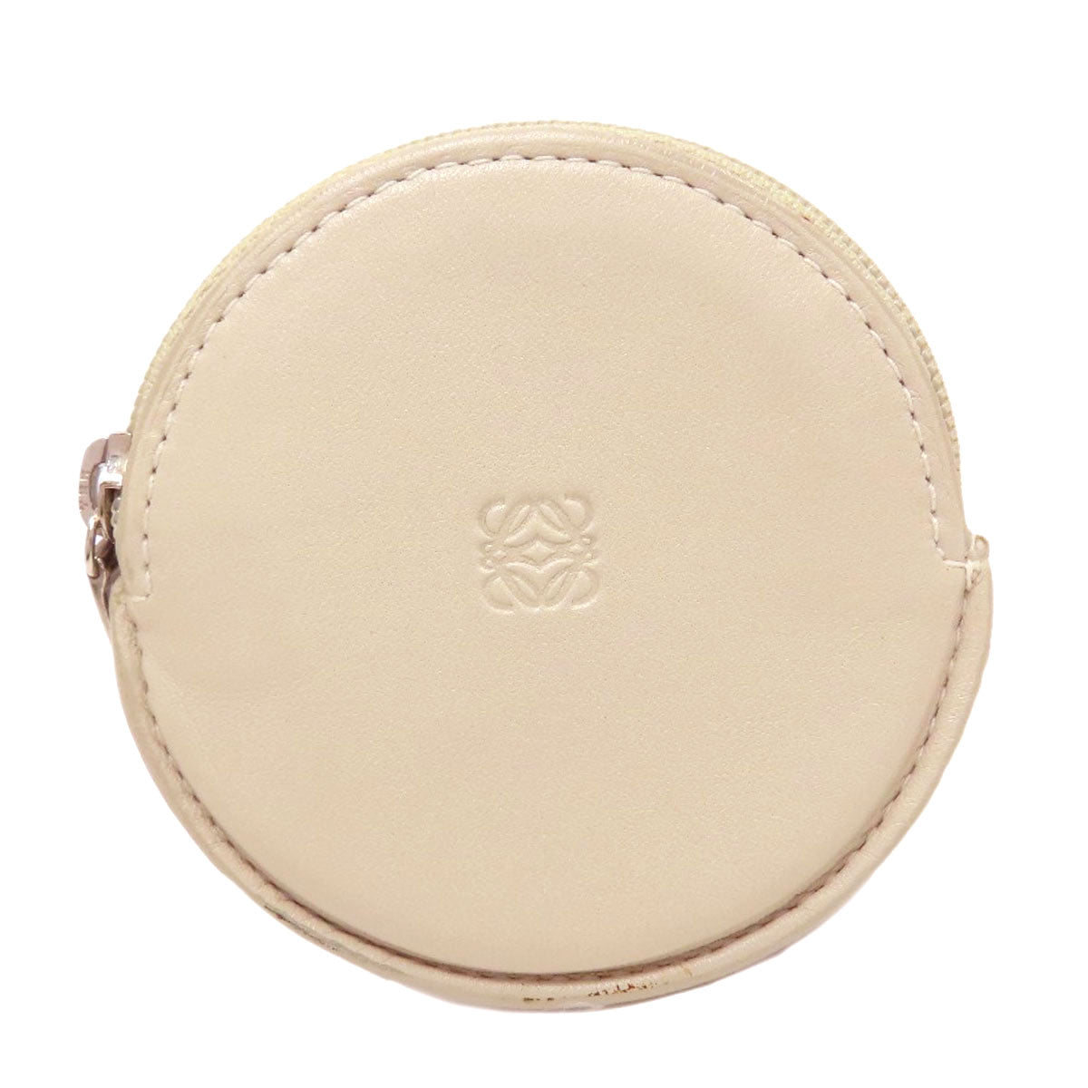 LOEWE anagram coin purse Leather Ladies [Used]